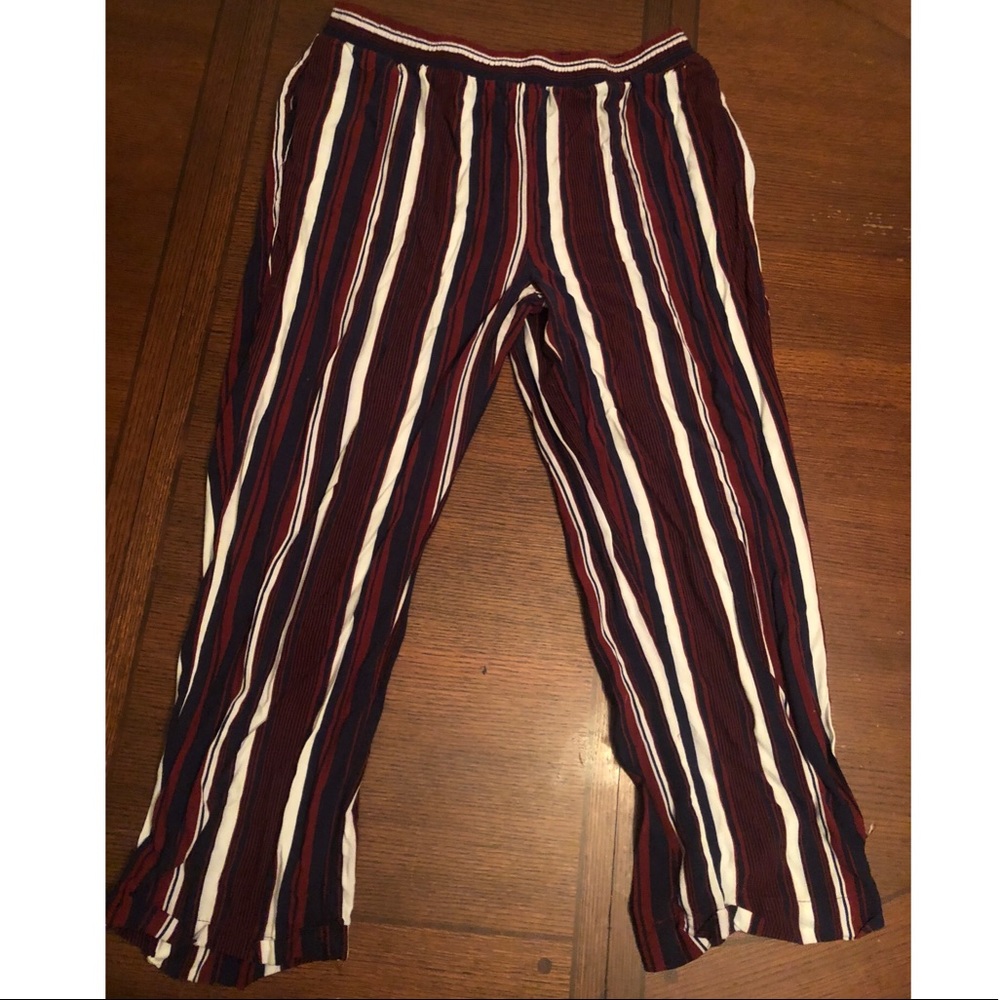 Striped flair Casual Pants
